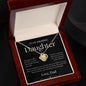 To Daughter from Dad | Love Knot Necklace