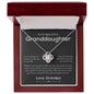 To Granddaughter from Grandpa | Love Knot Necklace