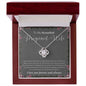 To Pregnant Wife | Love Knot Necklace
