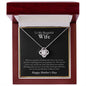 To Wife, Mom, Mother's Day | Love Knot Necklace