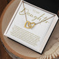 To Daughter | Interlocking Hearts Necklace