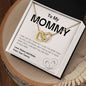 To Mom, Mommy, Mother's Day | Interlocking Hearts Necklace