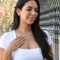 To Mom, Mommy, Mother's Day | Interlocking Hearts Necklace