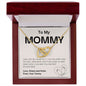 To Mom, Mommy, Mother's Day | Interlocking Hearts Necklace