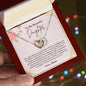 To Daughter from Mom | Interlocking Hearts Necklace