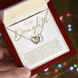 To Daughter | Interlocking Hearts Necklace