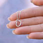 To Mom, Mommy, Mother's Day | Delicate Heart Necklace