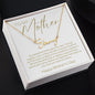 To Mother from Daughter, Mother's Day | Signature Name Necklace