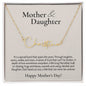 To Mom from Daughter, Mother's Day | Signature Name Necklace