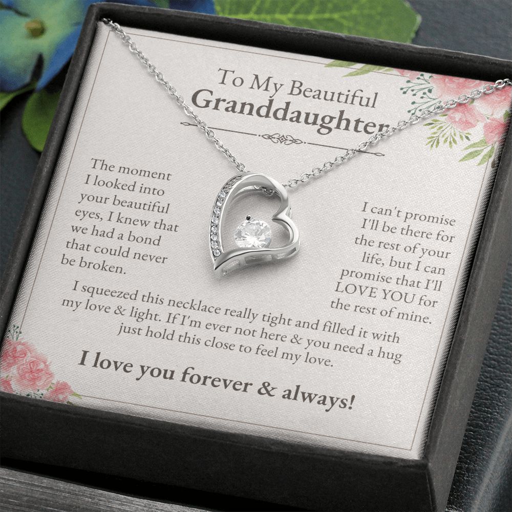 To Granddaughter from Grandmother | Forever Love Necklace