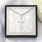 Happy Easter Bunny | Cross Necklace