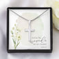 And by His wounds we are healed, Easter | Cross Necklace