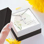 And by His wounds we are healed, Easter | Cross Necklace