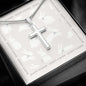 Happy Easter Bunny | Cross Necklace