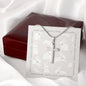 Happy Easter Bunny | Cross Necklace