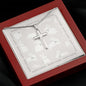 Happy Easter Bunny | Cross Necklace