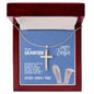 To Grandson for Easter | Cross Necklace