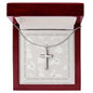 Happy Easter Bunny | Cross Necklace