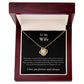 TIKTOK SHOP - Wife, love you forever and always - LOVE KNOT