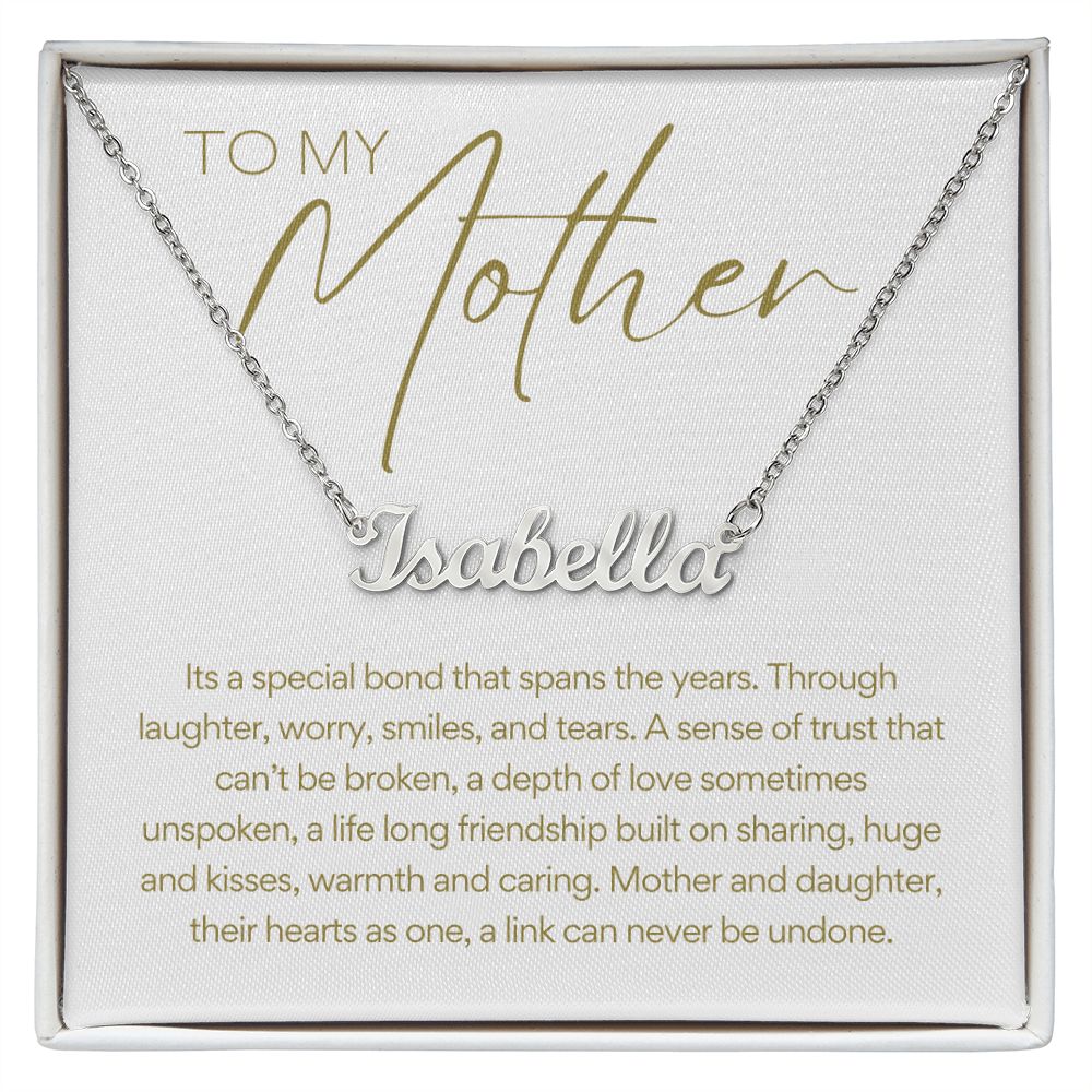 Engraved Mom