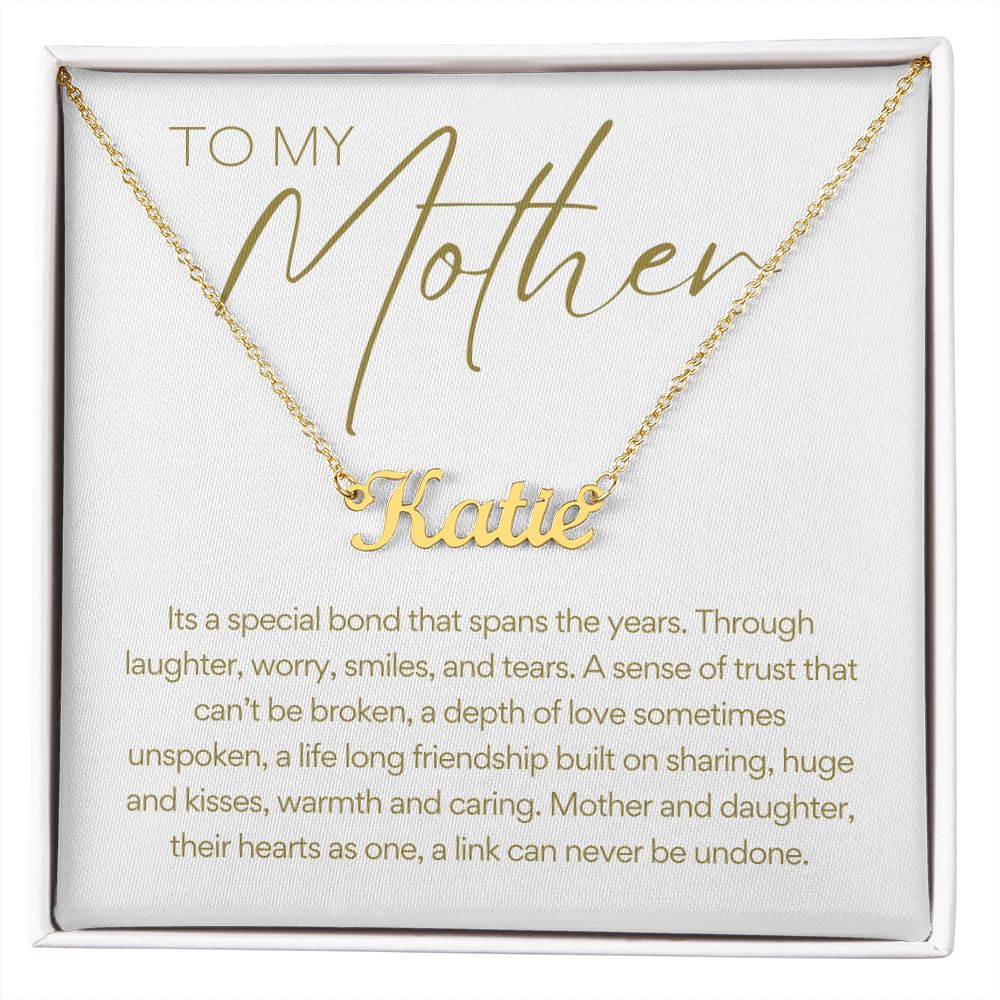 Engraved Mom