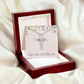 Happy Easter | CZ Cross Necklace