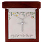 Happy Easter | CZ Cross Necklace