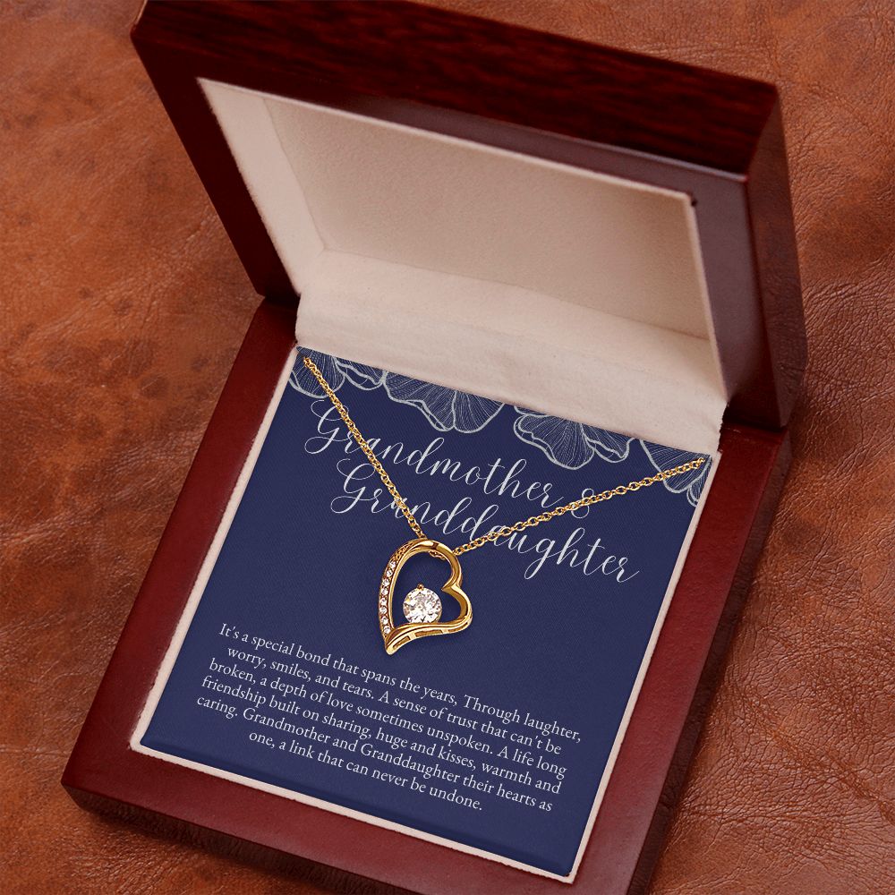 To Granddaughter from Grandmother | Forever Love Necklace