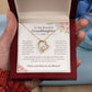 To Granddaughter from Grandmother | Forever Love Necklace