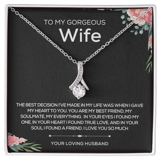 To Wife From Husband | Alluring Beauty Necklace