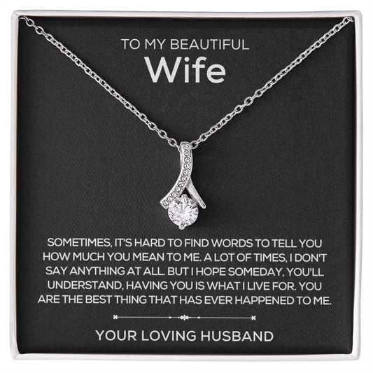 To Wife From Husband | Alluring Beauty Necklace