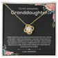 To Granddaughter from Grandpa | Love Knot Necklace
