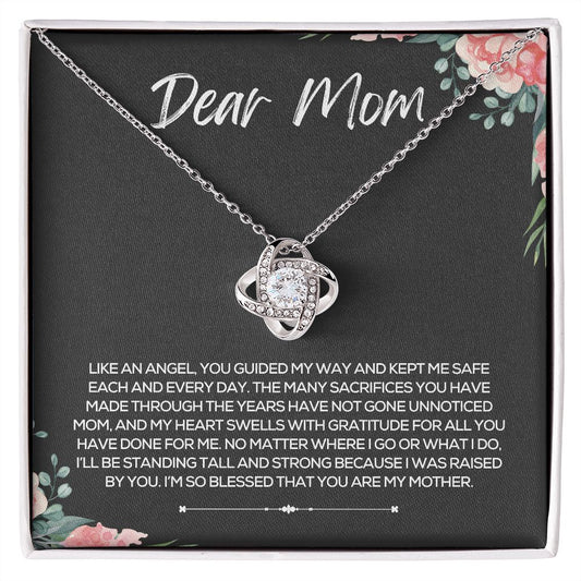 To Mom, Mother's Day | Love Knot Necklace