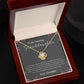 To Granddaughter from Grandpa | Love Knot Necklace
