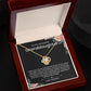 To Granddaughter from Grandpa | Love Knot Necklace