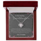 To Granddaughter from Grandpa | Love Knot Necklace