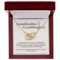 To Granddaughter from Grandmother | Interlocking Hearts Necklace