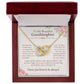 To Granddaughter from Grandmother | Interlocking Hearts Necklace