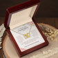 To Granddaughter from Grandmother | Interlocking Hearts Necklace