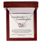 To Granddaughter from Grandmother | Interlocking Hearts Necklace