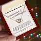 To Granddaughter from Grandmother | Interlocking Hearts Necklace