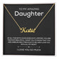 To Daughter | Personalized Name Necklace