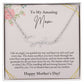 To Mom, Mother's Day | Signature Name Necklace
