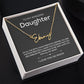 To Daughter | Signature Style Name Necklace