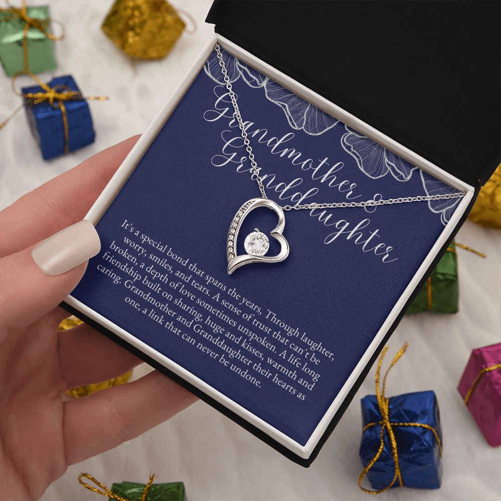 To Granddaughter from Grandmother | Forever Love Necklace