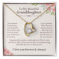 To Granddaughter from Grandmother | Forever Love Necklace