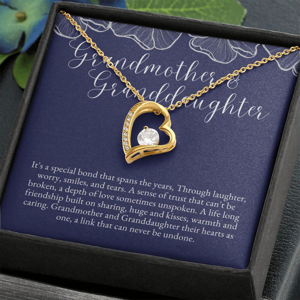 To Granddaughter from Grandmother | Forever Love Necklace