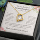 To Granddaughter from Grandmother | Forever Love Necklace